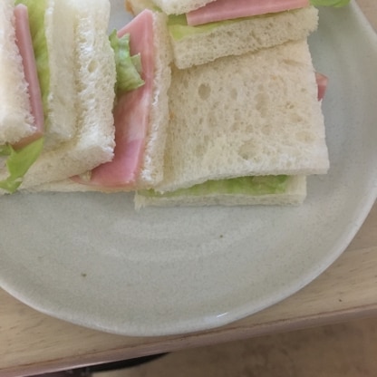 コンビニ定番のサンドイッチ再現ですネ♡美味しい組み合わせでした❣️